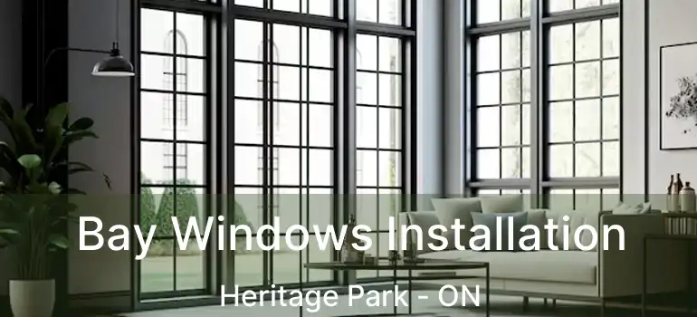  Bay Windows Installation Heritage Park - ON