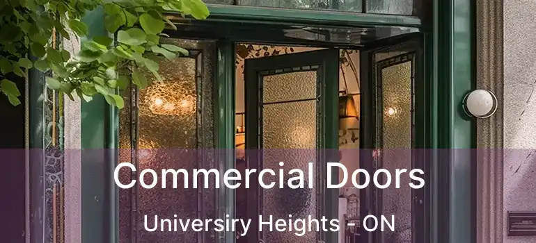 Commercial Doors Universiry Heights - ON