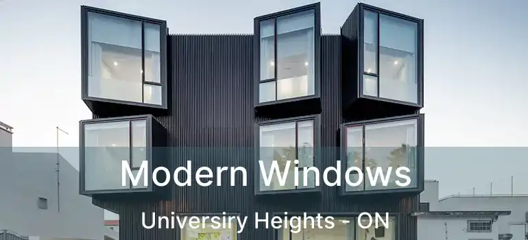  Modern Windows Universiry Heights - ON