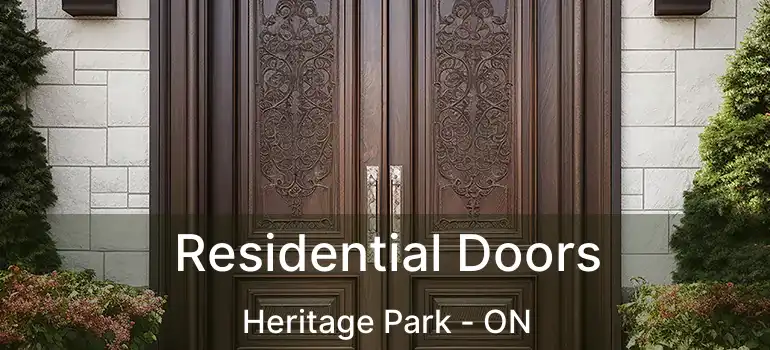  Residential Doors Heritage Park - ON