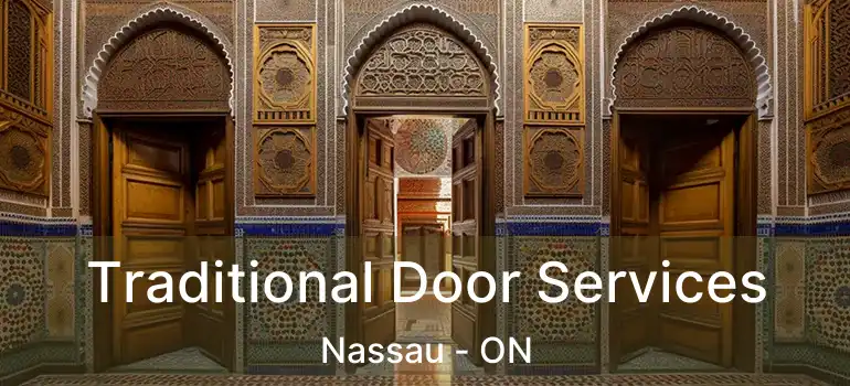  Traditional Door Services Nassau - ON