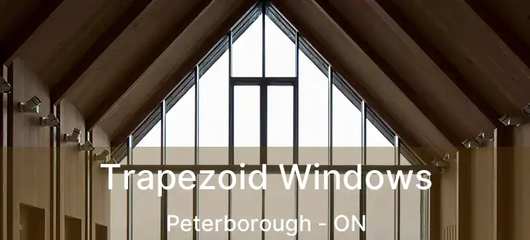  Trapezoid Windows Peterborough - ON