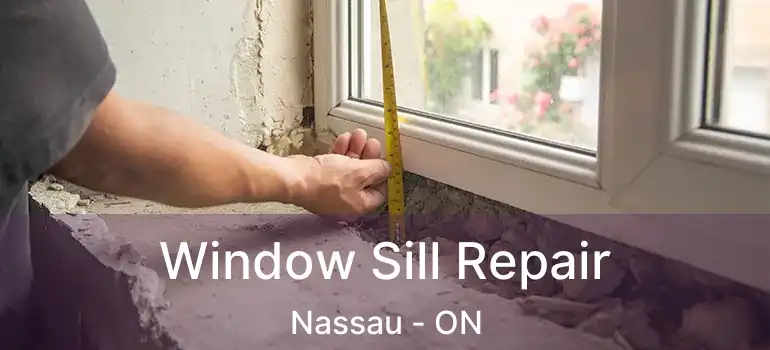  Window Sill Repair Nassau - ON